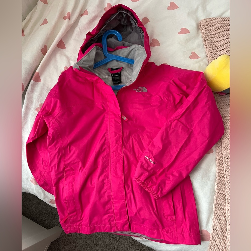 The North Face Hyvent girls rain jacket